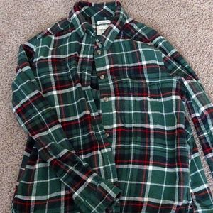 Red and green flanel